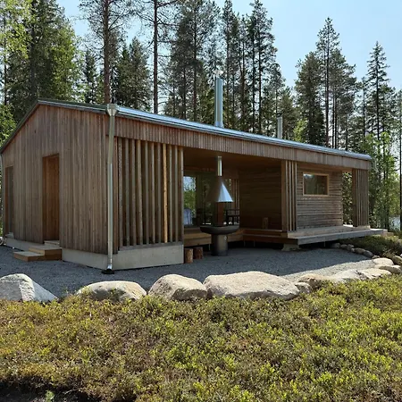 Ulvontaehti - Moderni Moekki Jaerven Rannalla Villa Ulvo